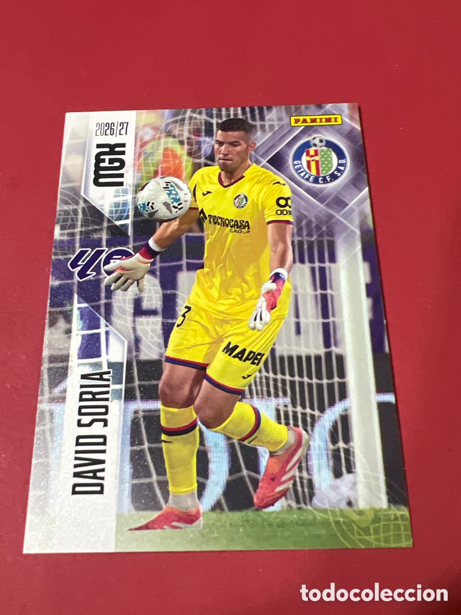 Fu&szlig;ball-Sticker: C9730. 182 DAVID SORIA GETAFE MEGACRACKS MGK 26 27 PANINI 2026 2027