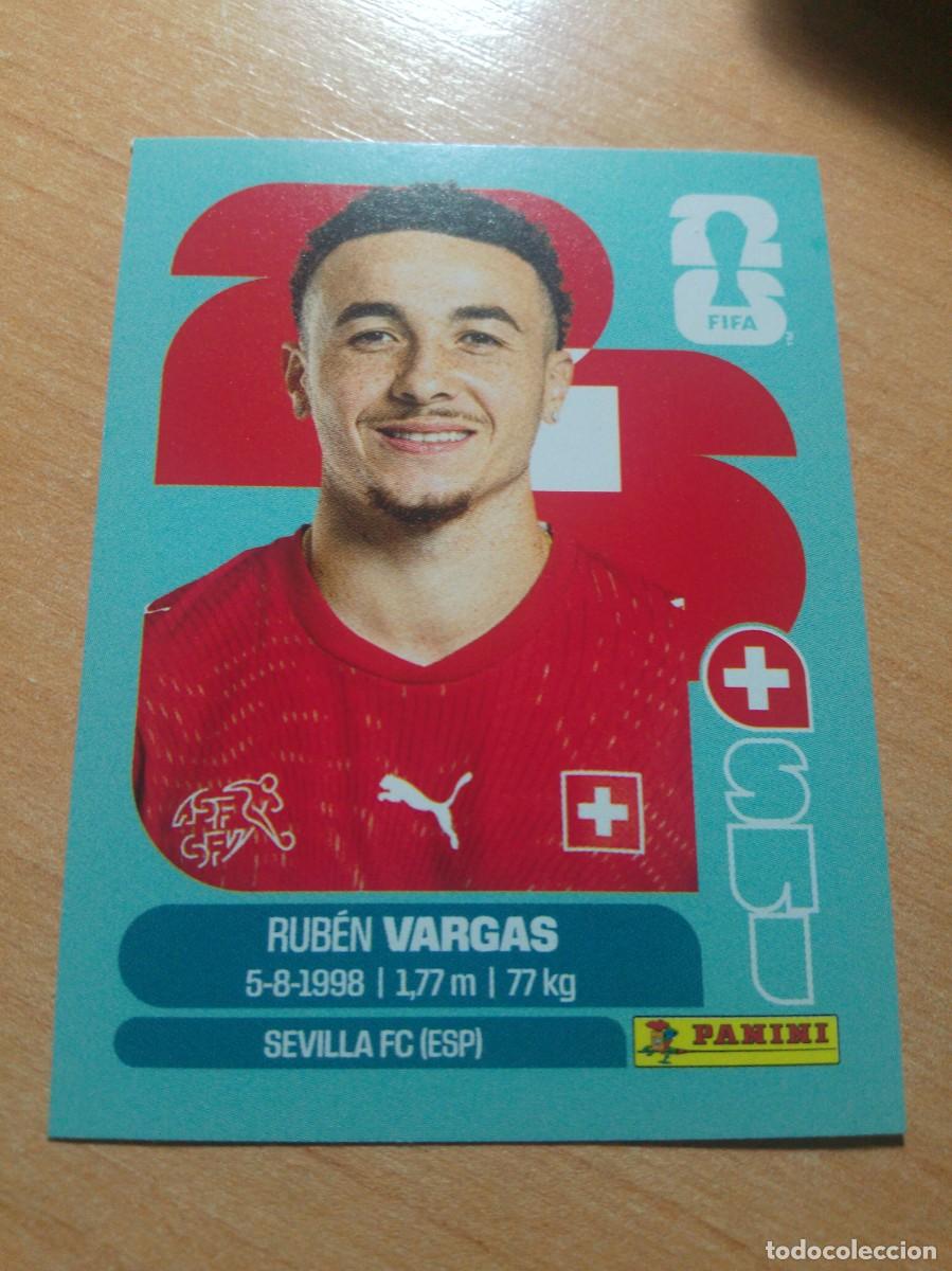 Cromos de f&uacute;tbol: SUI 18 RUBEN VARGAS SUIZA MUNDIAL FIFA WORLD CUP 2026 26 PANINI STICKERS NUEVO