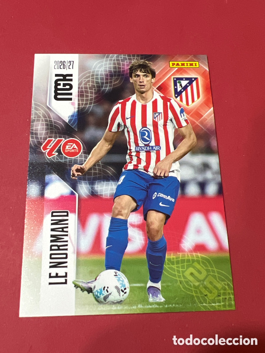 Cromos de f&uacute;tbol: C9732. MGK 2026/27 MEGACRACKS PANINI. #59 LE NORMAND. AT.MADRID