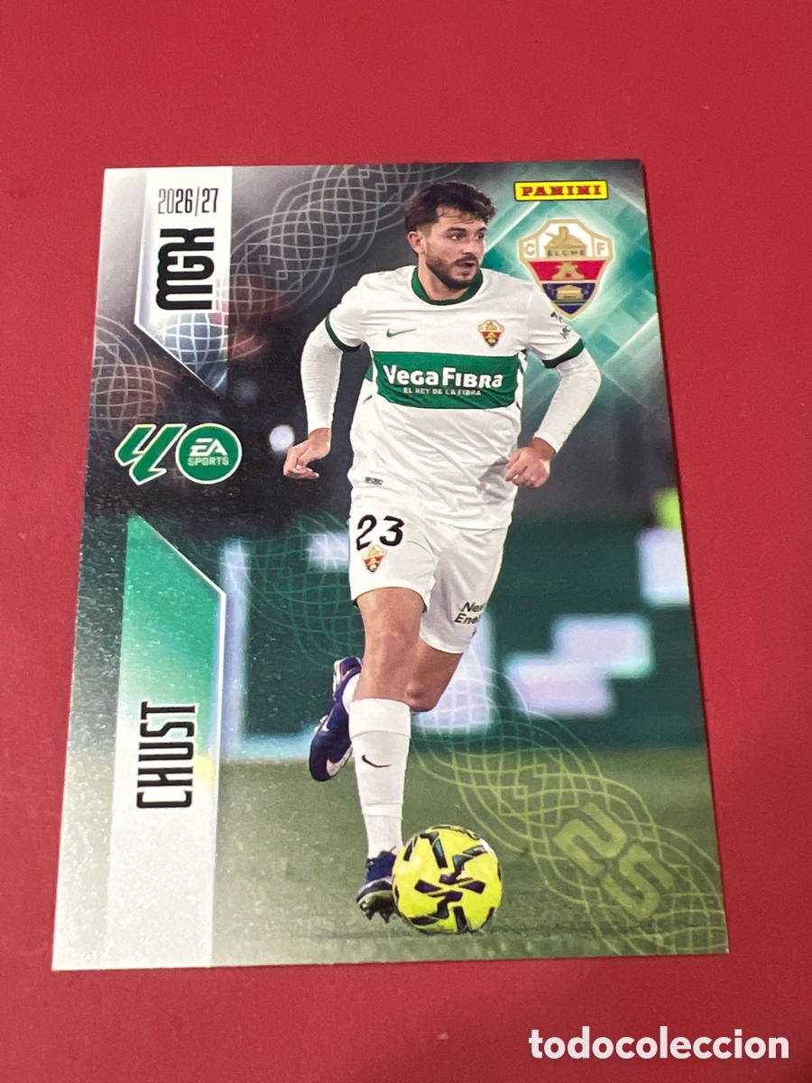 Cromos de f&uacute;tbol: C9733. 149 V&iacute;ctor Chust, Elche CF, Panini Megacracks MGK 2026 2027 26 27