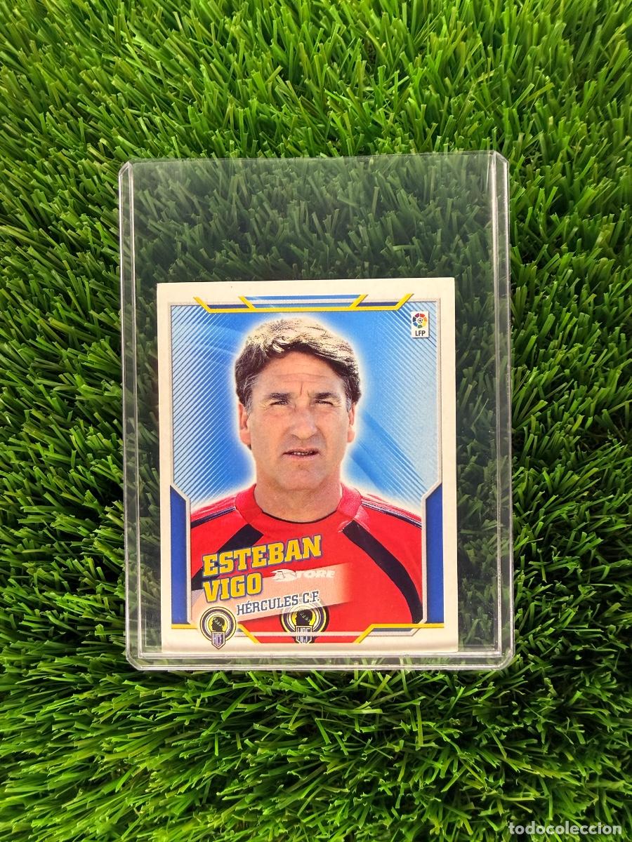 Cartes &agrave; collectionner de Football: Esteban Vigo Entrenador H&eacute;rcules CF Liga Este 10 11