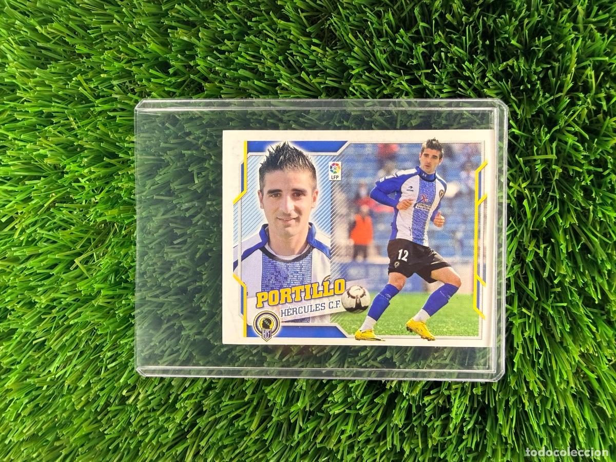 Cartes &agrave; collectionner de Football: N&ordm; 16 Portillo H&eacute;rcules CF Liga Este 10 11
