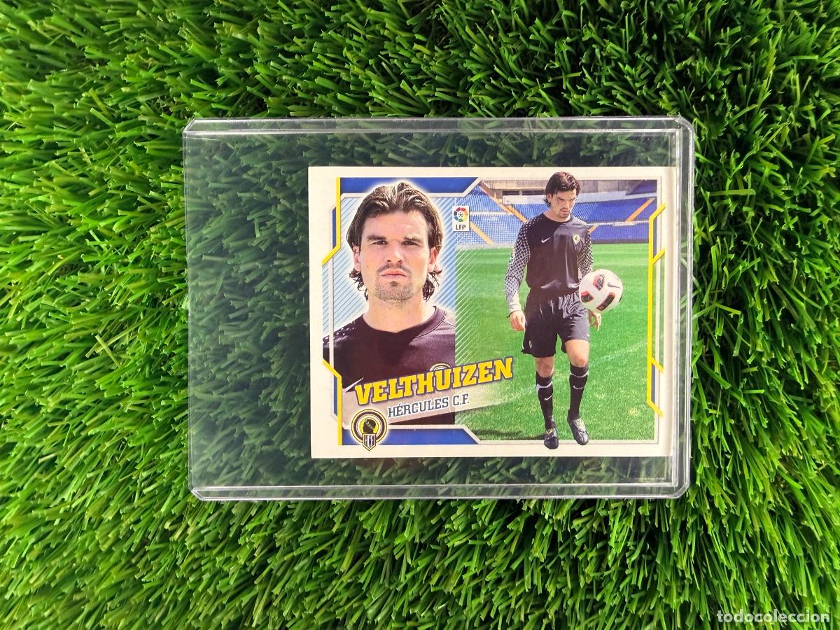 Cartes &agrave; collectionner de Football: N&ordm; 2BIS Velthuizen Coloca H&eacute;rcules CF Liga Este 10 11