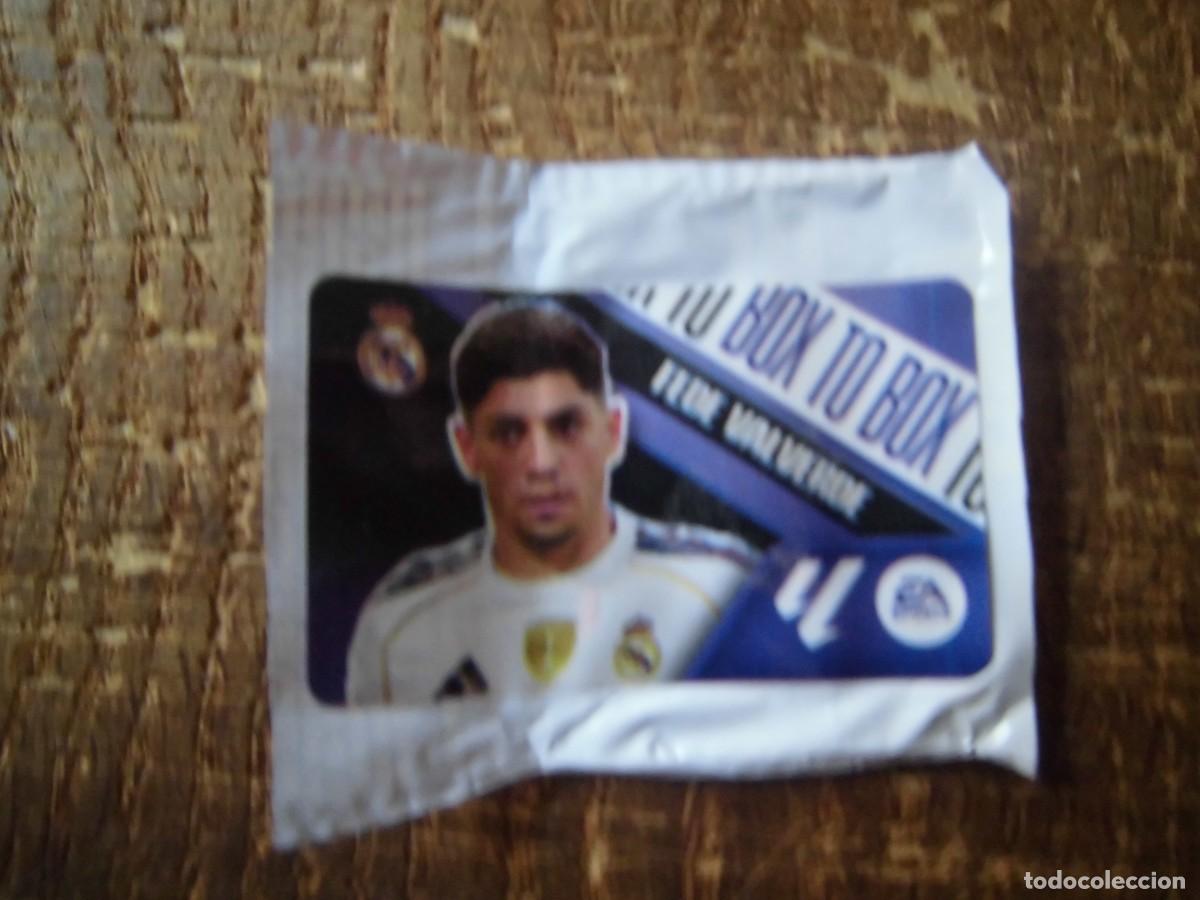 Cromos de f&uacute;tbol: FEDE VALVERDE REAL MADRID BOX TO BOX LOS CHICLES DE LA LIGA 2026-27