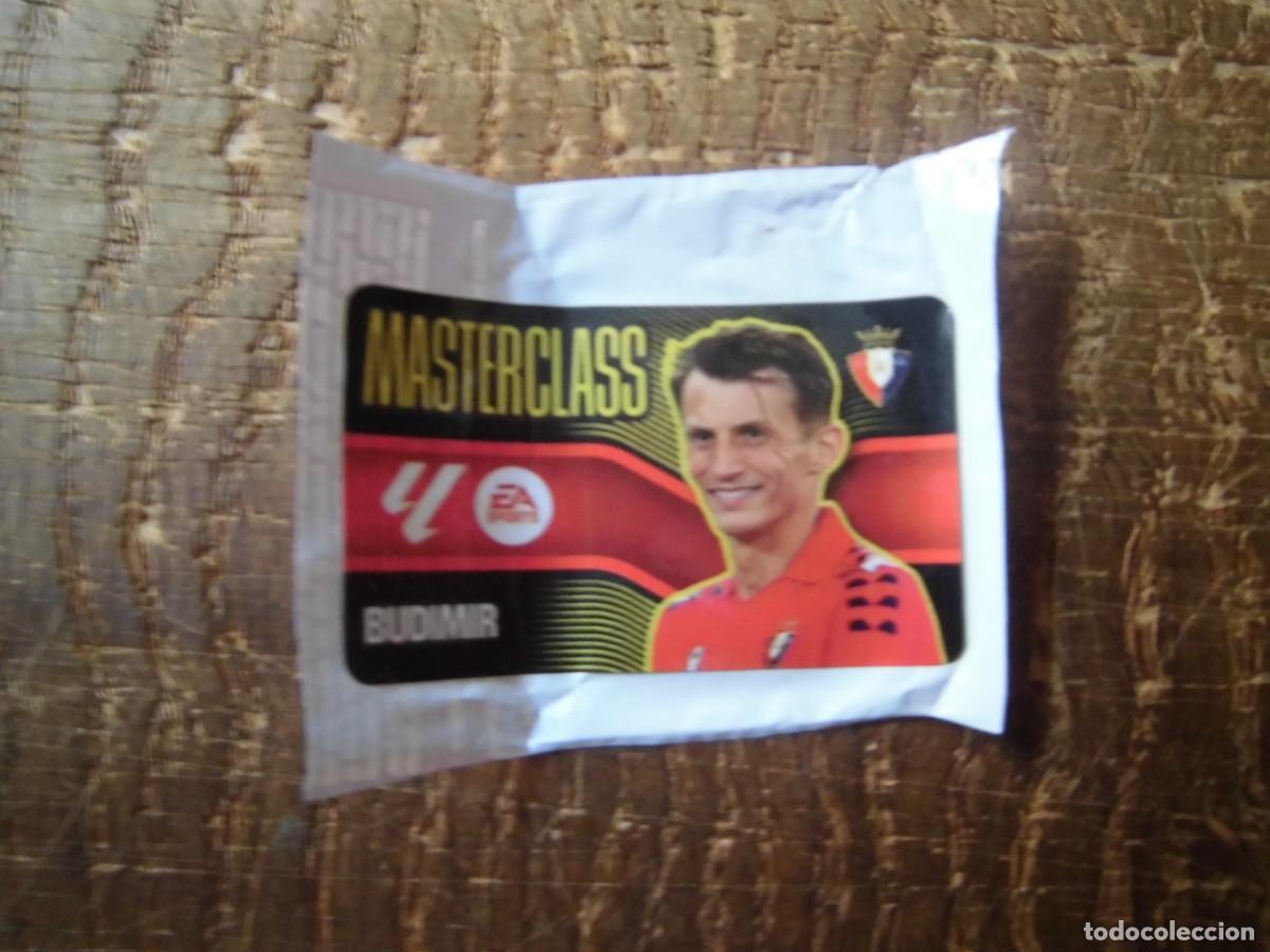 Cromos de f&uacute;tbol: BUDIMIR OSASUNA MASTERCLASS LOS CHICLES DE LA LIGA 2026-27