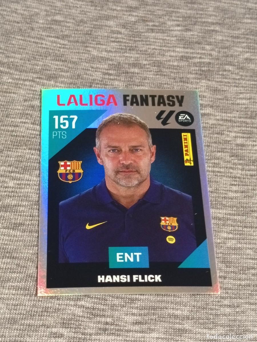Cromos de f&uacute;tbol: Liga este 26 27 Panini HANSI FLICK N&deg;1 LIGA FANTASY nuevo