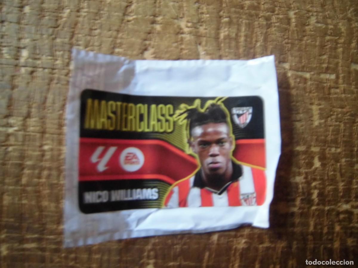 Cromos de f&uacute;tbol: NIKO WILLIAMS ATHLETIC DE BILBAO MASTERCLASS LOS CHICLES DE LA LIGA 2026-27