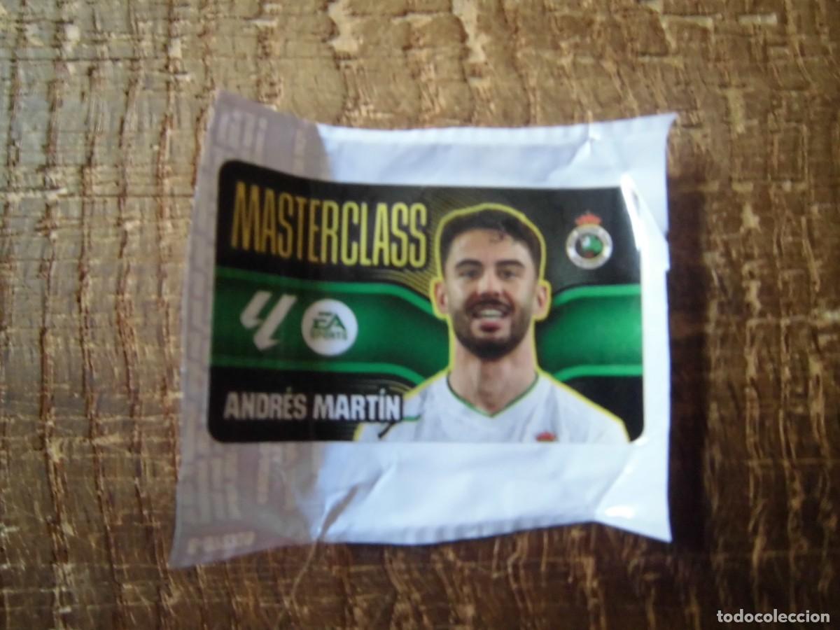 Cromos de f&uacute;tbol: ANDR&Eacute;S MART&Iacute;N RACING DE SANTANDER MASTERCLASS LOS CHICLES DE LA LIGA 2026-27