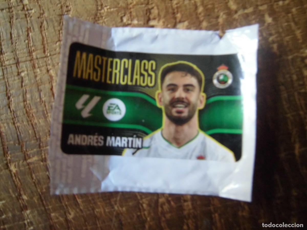 Cromos de f&uacute;tbol: ANDR&Eacute;S MART&Iacute;N RACING DE SANTANDER MASTERCLASS LOS CHICLES DE LA LIGA 2026-27