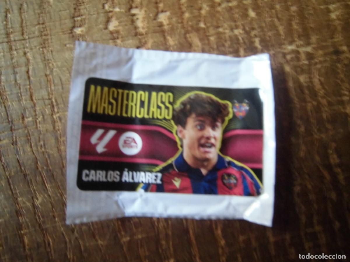 Cromos de f&uacute;tbol: CARLOS &Aacute;LVAREZ LEVANTE MASTERCLASS LOS CHICLES DE LA LIGA 2026-27