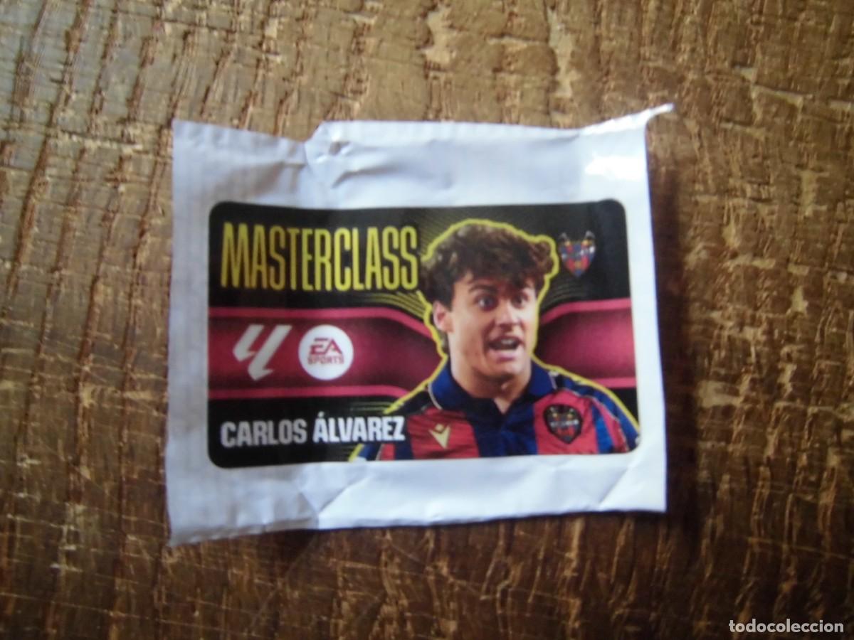 Cromos de f&uacute;tbol: CARLOS &Aacute;LVAREZ LEVANTE MASTERCLASS LOS CHICLES DE LA LIGA 2026-27