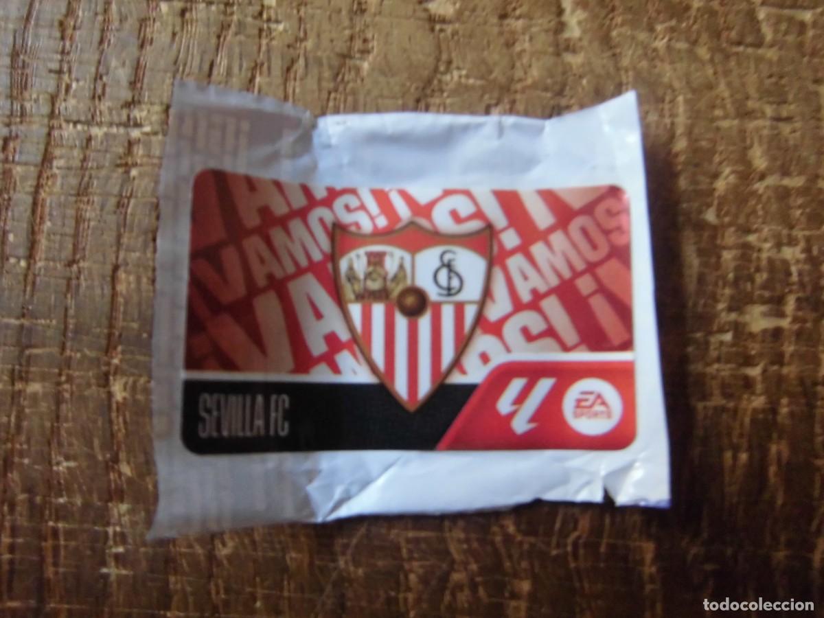 Cromos de f&uacute;tbol: ESCUDO SEVILLA LOS CHICLES DE LA LIGA 2026-27