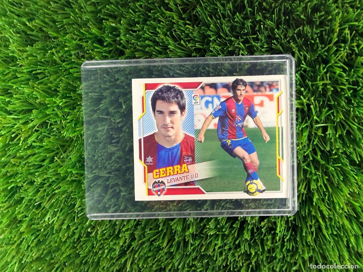 Cromos de f&uacute;tbol: N&ordm; 3 Cerra Levante UD Liga Este 10 11