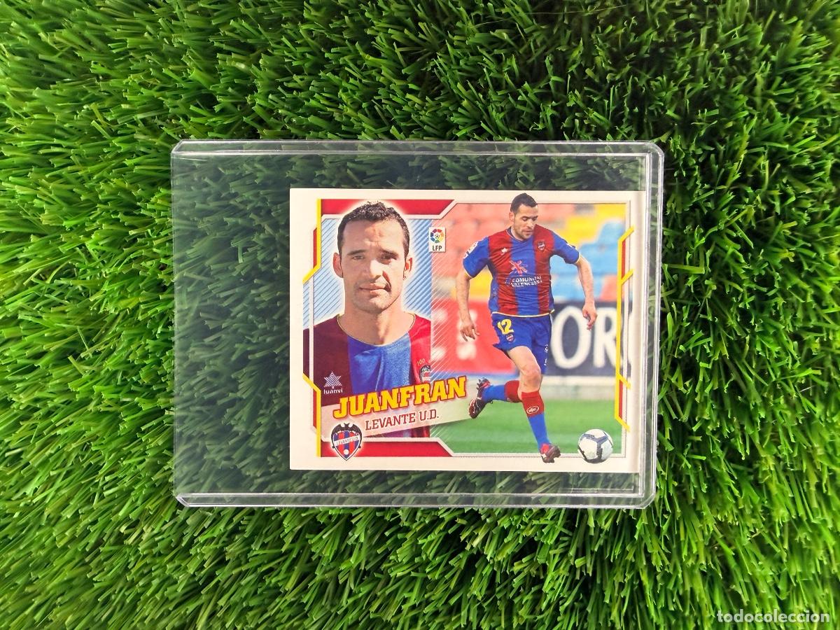 Fu&szlig;ball-Sticker: N&ordm; 7A Juanfran Levante UD Liga Este 10 11