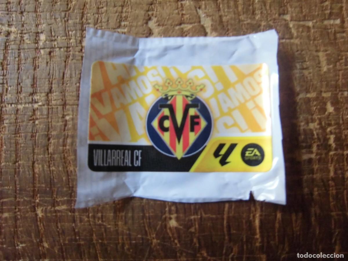 Football Stickers: ESCUDO VILLARREAL LOS CHICLES DE LA LIGA 2026-27
