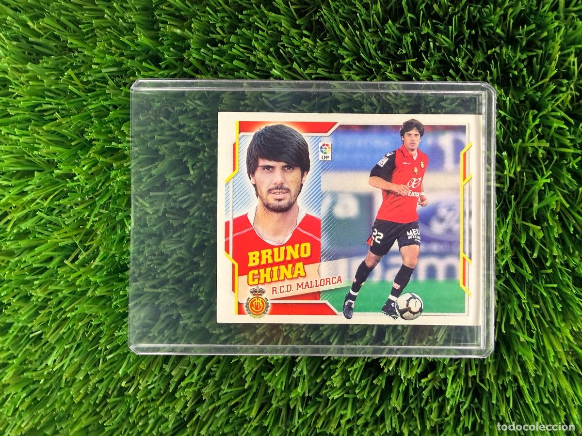 Cromos de f&uacute;tbol: N&ordm; 12 Bruno China RCD Mallorca Liga Este 10 11