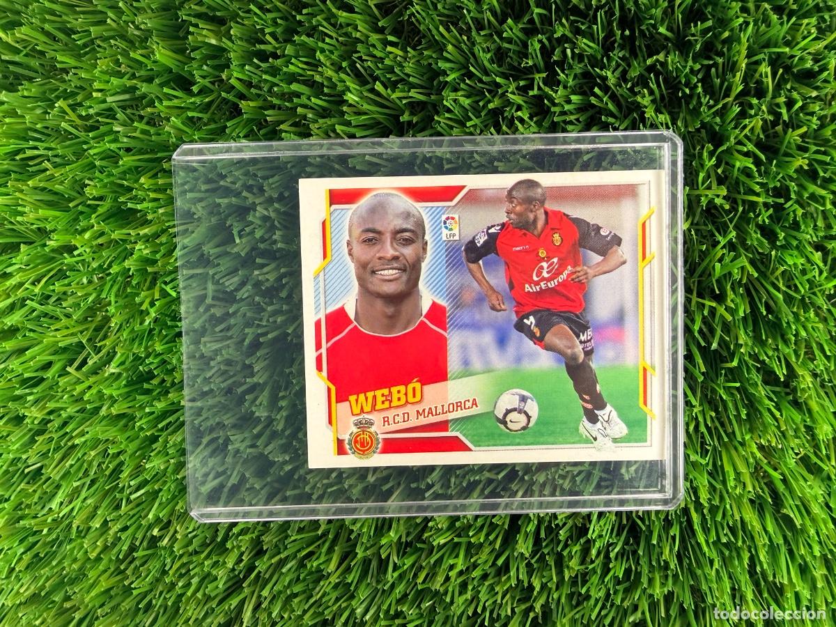 Cromos de f&uacute;tbol: N&ordm; 16 Web&oacute; RCD Mallorca Liga Este 10 11