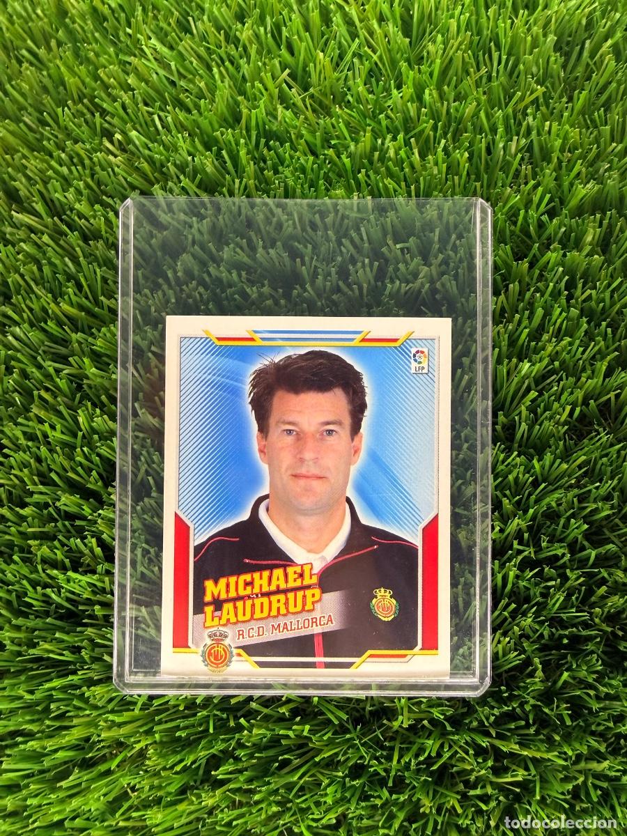 Cromos de f&uacute;tbol: Michael Laudrup Entrenador RCD Mallorca Liga Este 10 11