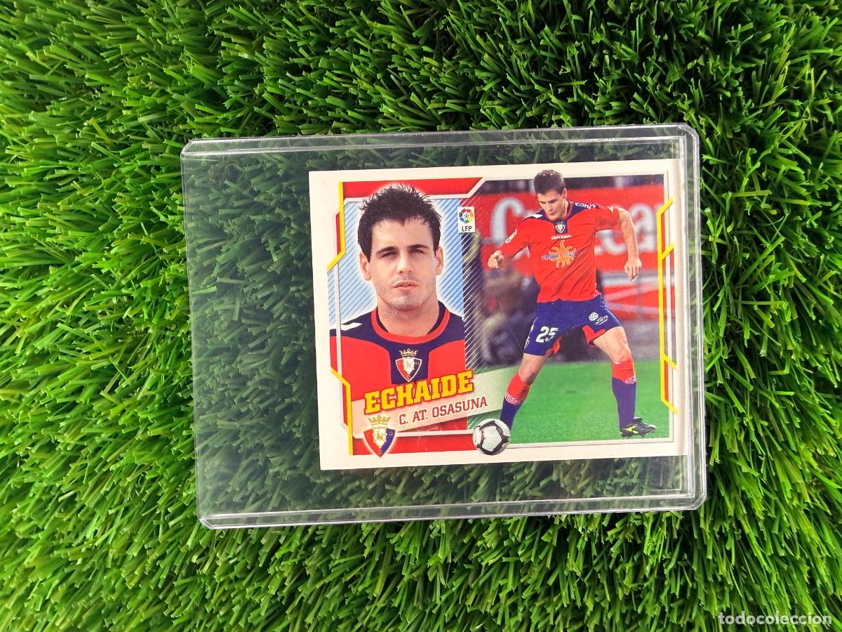 Cromos de f&uacute;tbol: N&ordm; 3B Echaide CA Osasuna Liga Este 10 11
