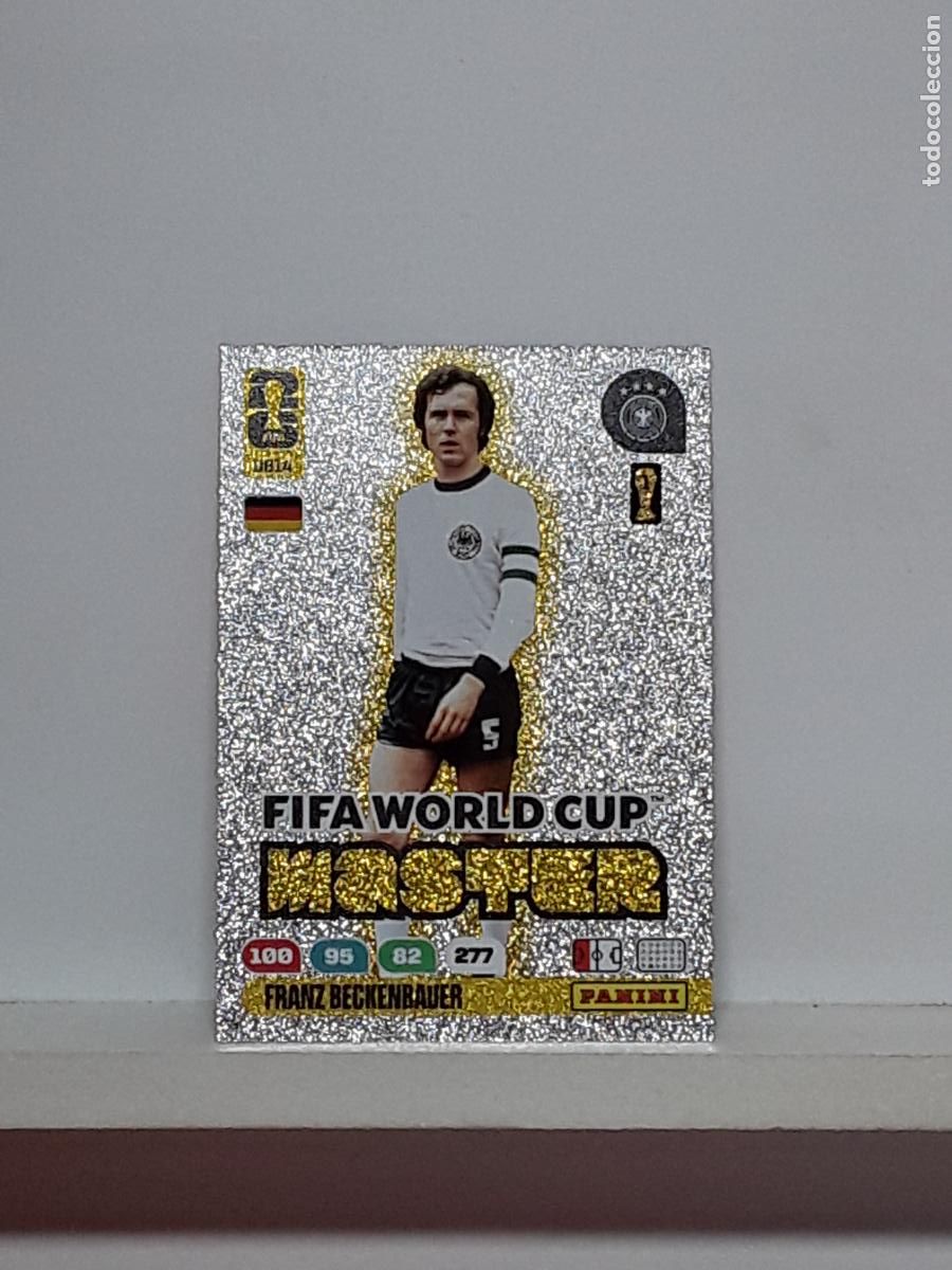 Cromos de f&uacute;tbol: ADRENALYN MUNDIAL 2026 WORLD CUP 26 ALBUM PANINI N DB14 DB14 DB 14 ALEMANIA MASTER FRANZ BECKENBAUER