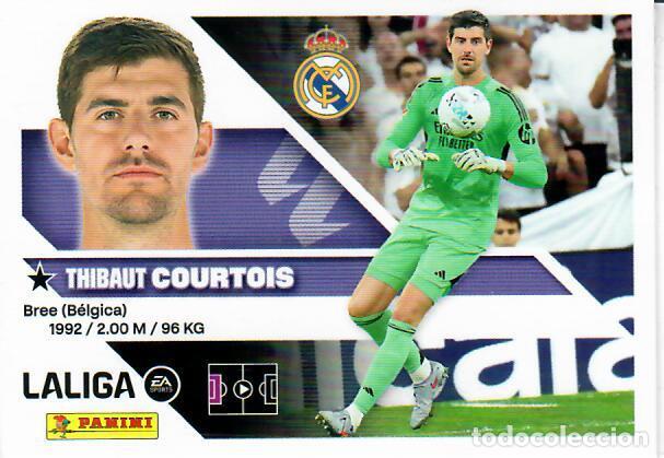 Cromos de f&uacute;tbol: CROMO PANINI LIGA ESTE 26 27 - N&ordm; 3 - COURTOIS - REAL MADRID