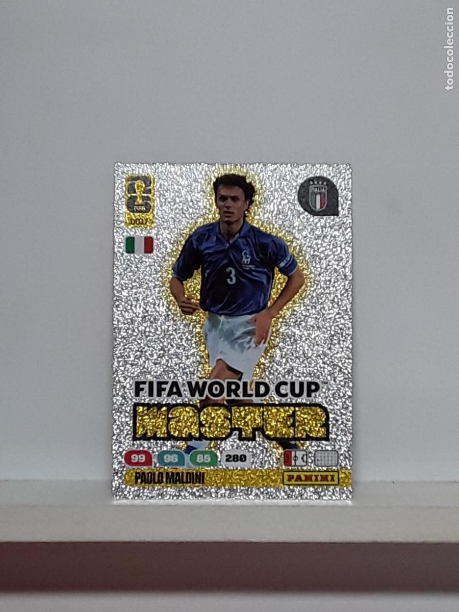 Cromos de f&uacute;tbol: ADRENALYN MUNDIAL 2026 WORLD CUP 26 ALBUM PANINI N DB17 DB17 DB 17 ALEMANIA MASTER PAOLO MALDINI