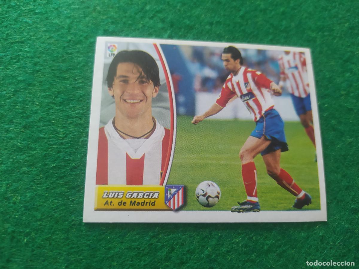 Cromos de f&uacute;tbol: LIGA ESTE 2003 2004 03 04 NUEVO SIN PEGAR - ATLETICO DE MADRID LUIS GARCIA