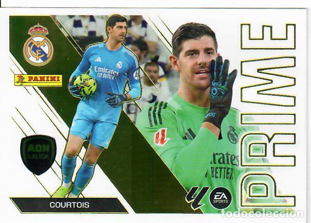 Cromos de f&uacute;tbol: CROMO PANINI LIGA ESTE 26 27 - PRIME N&ordm; 3 - COURTOIS - REAL MADRID