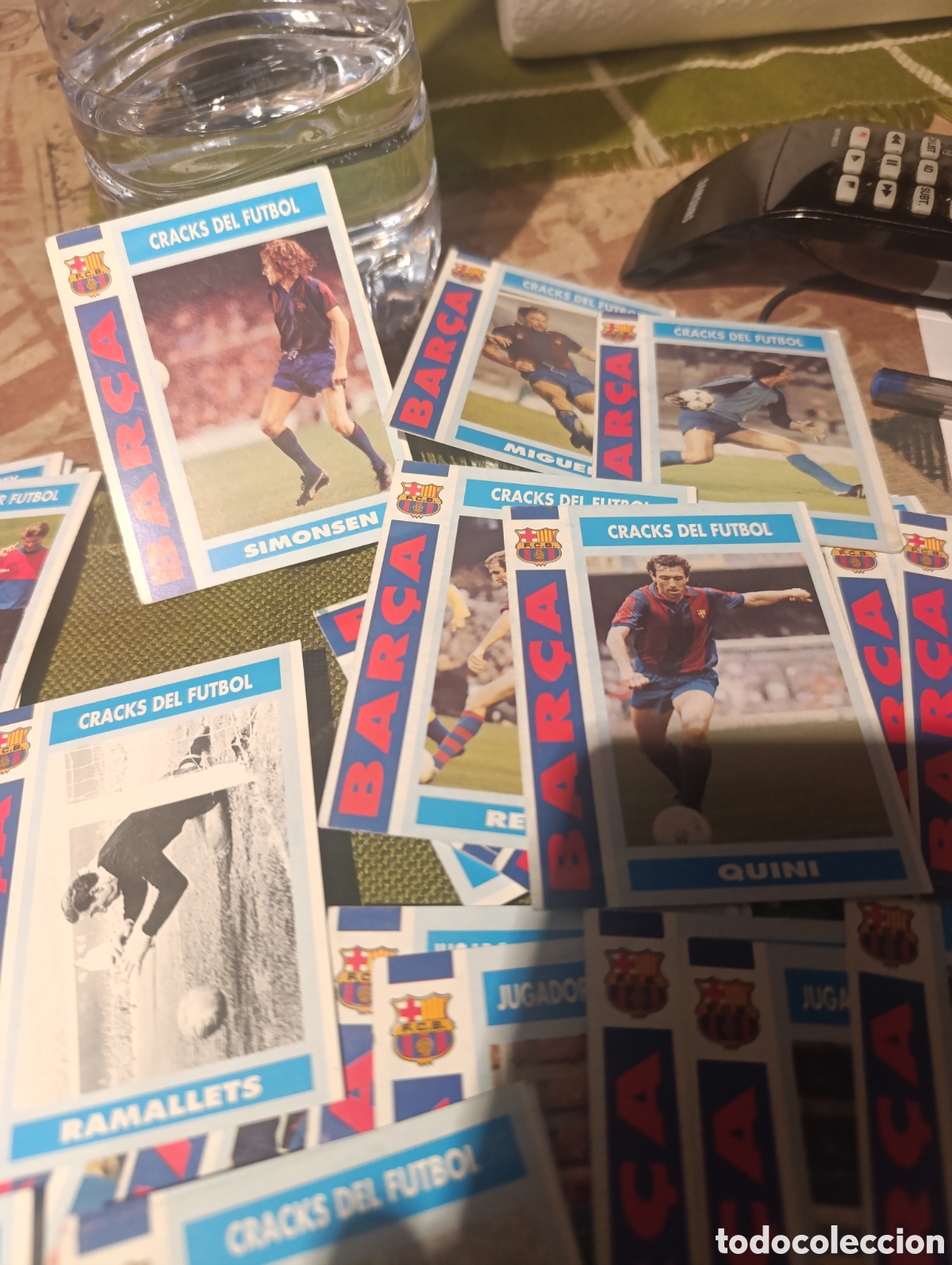 Cromos de f&uacute;tbol: Lote 80 Cards Barca 92-93 - Foto 5