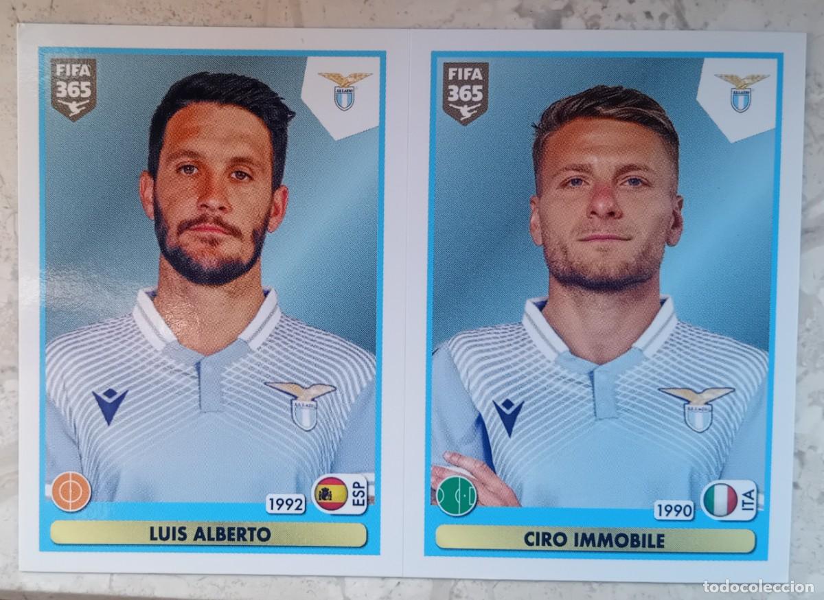 Cromos de f&uacute;tbol: Figurina Panini 2020-21 Cromo Fifa 365 2021 Luis Alberto Ciro Immobile Lazio n 258