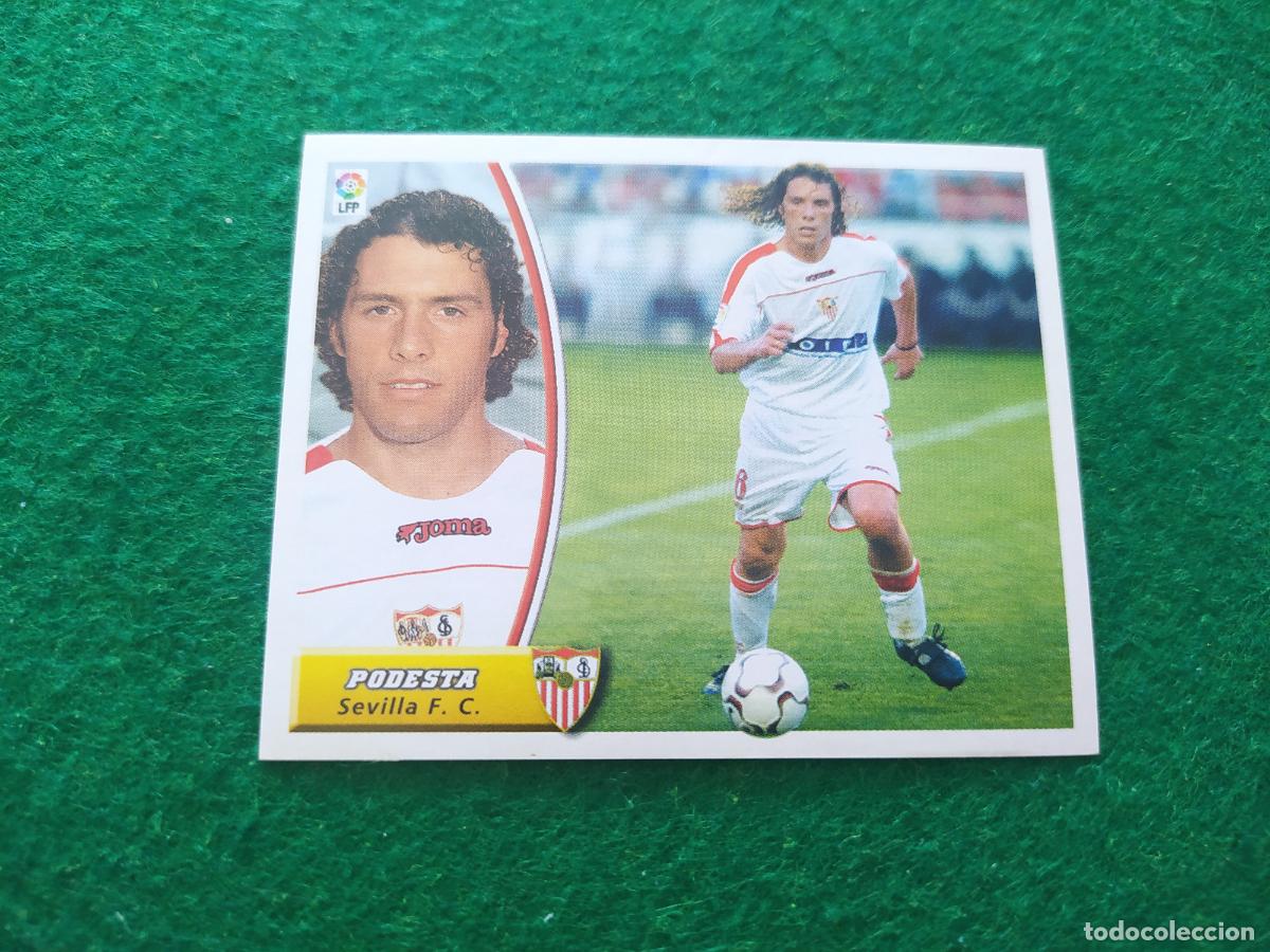 Cromos de f&uacute;tbol: LIGA ESTE 2003 2004 03 04 NUEVO SIN PEGAR - SEVILLA FC PODESTA