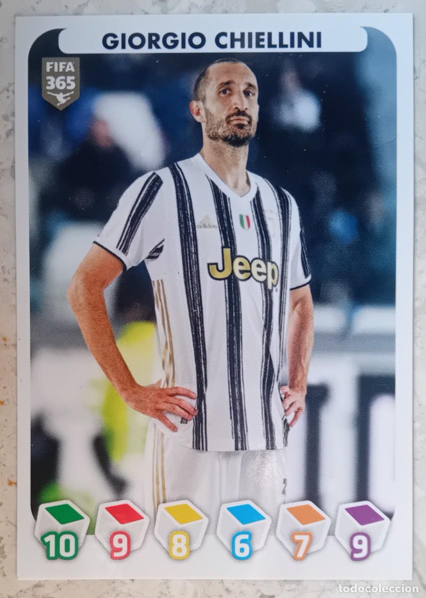 Cromos de f&uacute;tbol: Figurina Panini 2020-21 Cromo Fifa 365 2021 Giorgio Chiellini Juventus n 267