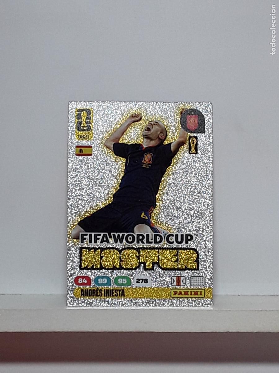 Cromos de f&uacute;tbol: ADRENALYN MUNDIAL 2026 WORLD CUP 26 ALBUM PANINI N DB21 DB21 DB 21 ESPA&Ntilde;A MASTER ANDRES INIESTA