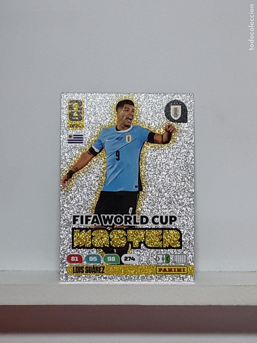 Cromos de f&uacute;tbol: ADRENALYN MUNDIAL 2026 WORLD CUP 26 ALBUM PANINI N DB24 DB24 DB 24 URUGUAY MASTER LUIS SUAREZ