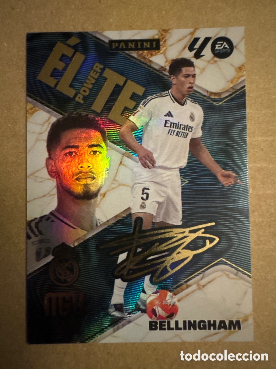 Cromos de f&uacute;tbol: # P1 1 Bellingham Real Madrid ELITE Power Megacracks 25 26 2025 2026 MGK