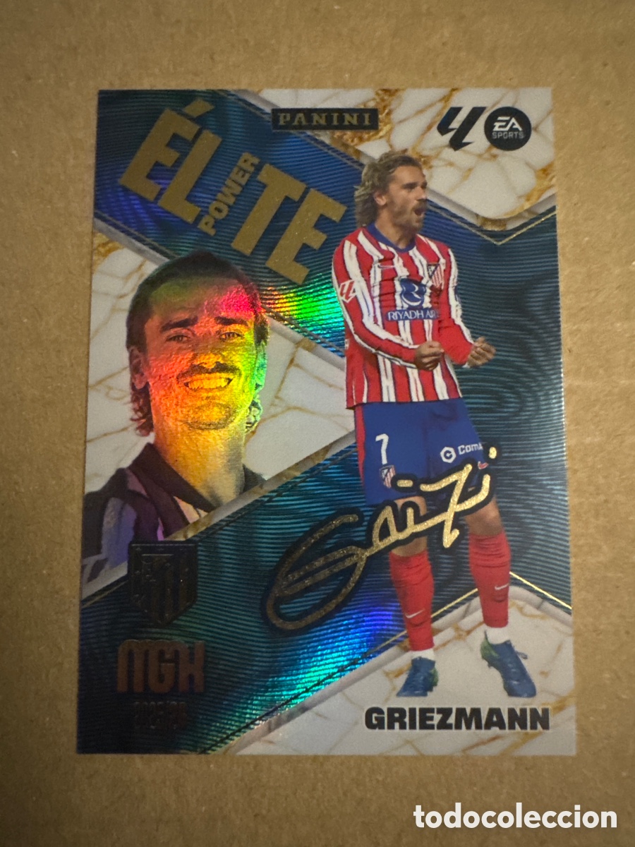 Cromos de f&uacute;tbol: # P6 6 Griezmann Atl&eacute;tico de Madrid ELITE Power Megacracks 25 26 2025 2026 MGK