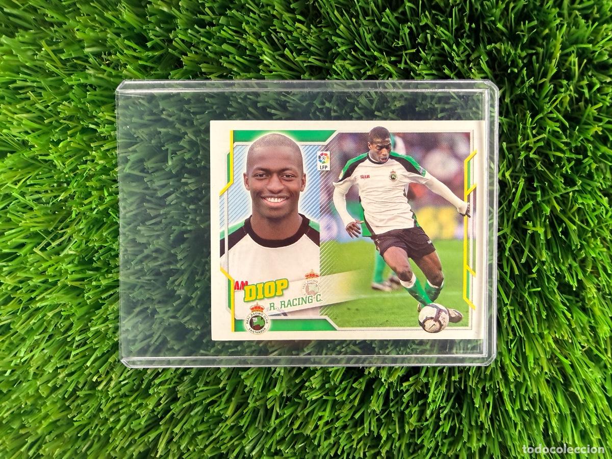 Cromos de f&uacute;tbol: N&ordm; 9 Diop R Racing Club Liga Este 10 11