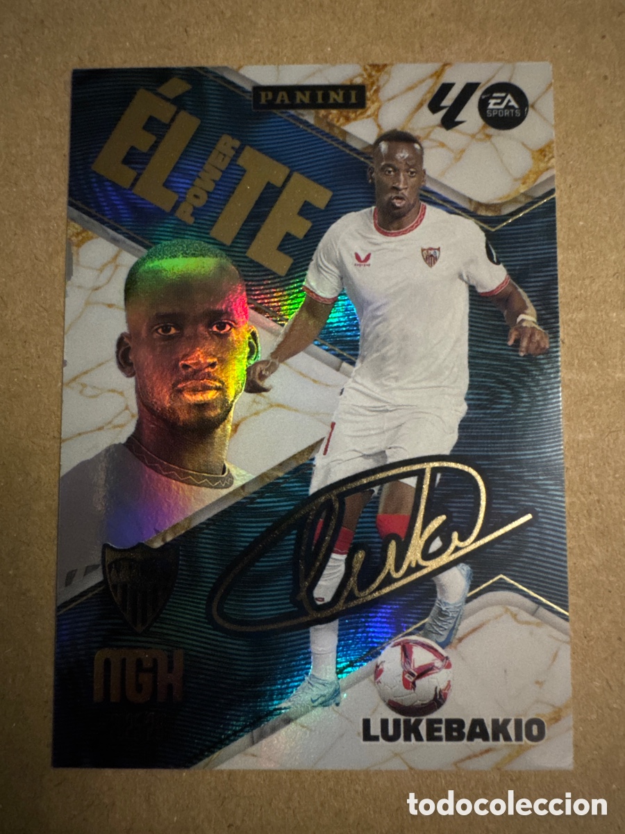 Cromos de f&uacute;tbol: VER FOTOS # P11 11 Lukebakio Sevilla ELITE Power Megacracks 25 26 2025 2026 MGK