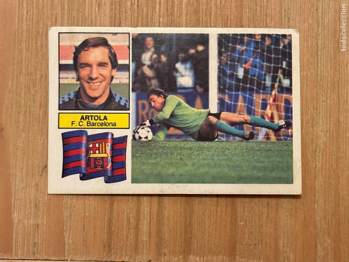 Cromos de f&uacute;tbol: 5. CROMO LIGA ESTE DESPEGADO 82-83 1982-83 ARTOLA BARCELONA SIN FCB