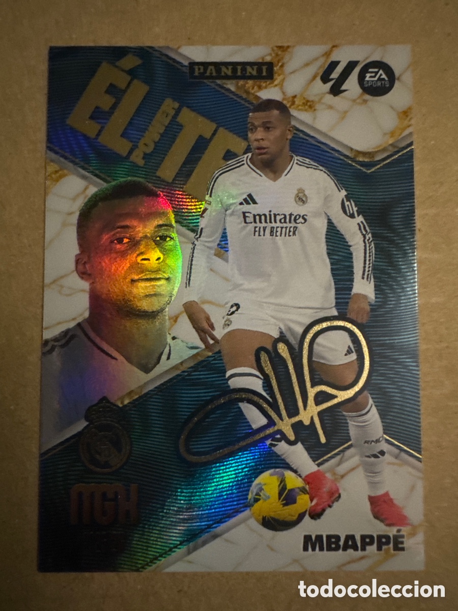 Cromos de f&uacute;tbol: # P12 12 Mbappe Real Madrid ELITE Power Megacracks 25 26 2025 2026 MGK