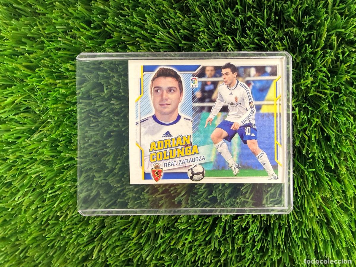 Cromos de f&uacute;tbol: N&ordm; 16 Adri&aacute;n Colunga Real Zaragoza Liga Este 10 11