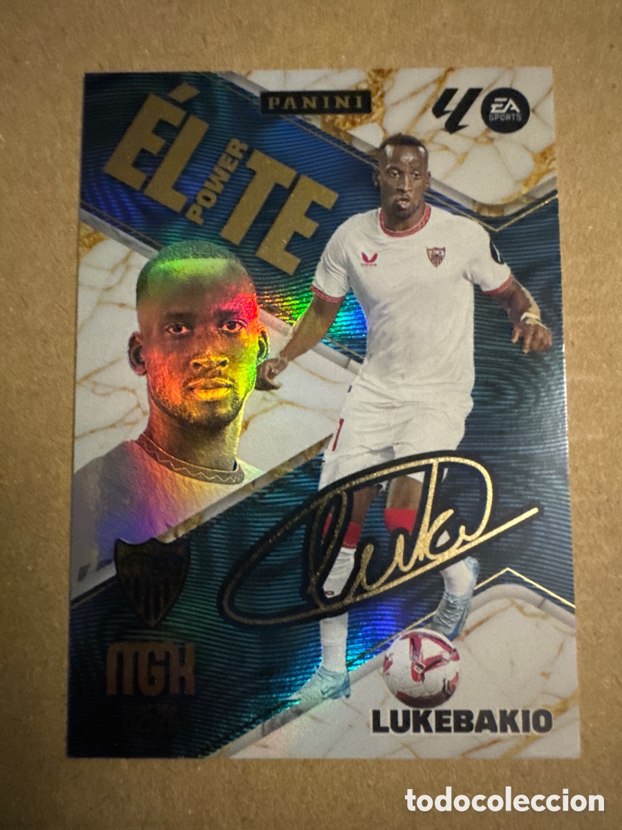 Cromos de f&uacute;tbol: #v P11 11 Lukebakio Sevilla ELITE Power Megacracks 25 26 2025 2026 MGK