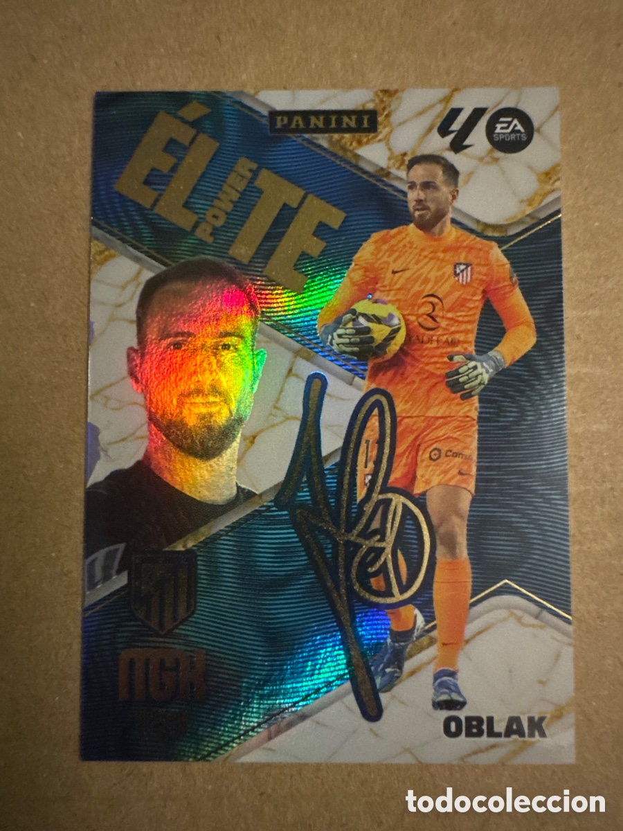 Cromos de f&uacute;tbol: VER FOTOS # P14 14 Oblak Atl&eacute;tico De Madrid ELITE Power Megacracks 25 26 2025 2026 MGK