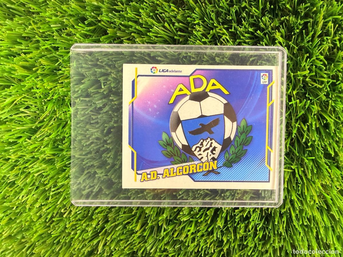 Cromos de f&uacute;tbol: Escudo AD Alcorc&oacute;n Escudos Liga Adelante Liga Este 10 11
