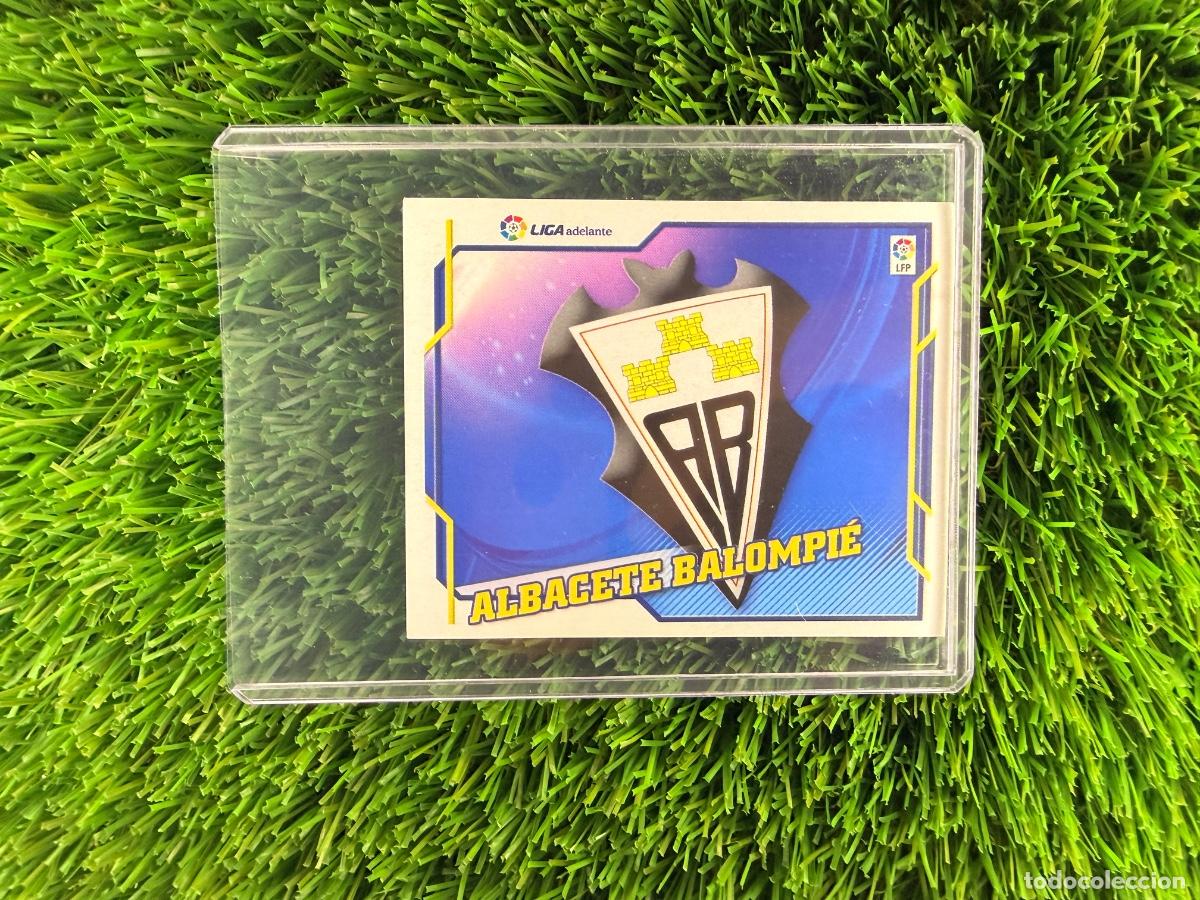 Cromos de f&uacute;tbol: Escudo Albacete BP Escudos Liga Adelante Liga Este 10 11