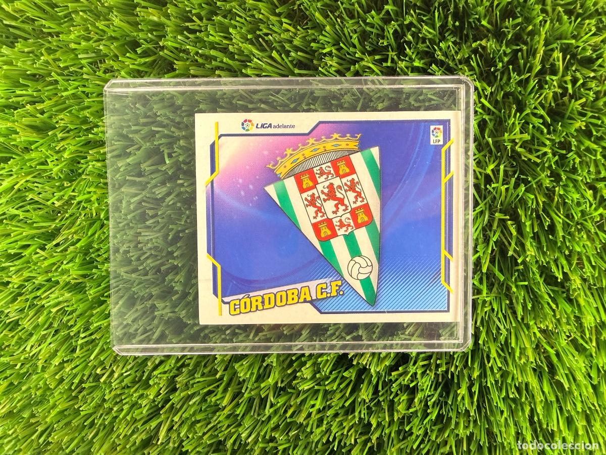 Cromos de f&uacute;tbol: Escudo C&oacute;rdoba CF Escudos Liga Adelante Liga Este 10 11