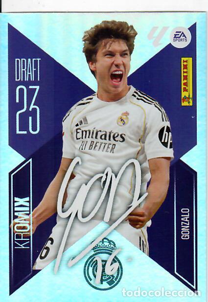 Cromos de f&uacute;tbol: CROMO PANINI LIGA ESTE 26 27 - KROMIX N&ordm; K9 - GONZALO - REAL MADRID