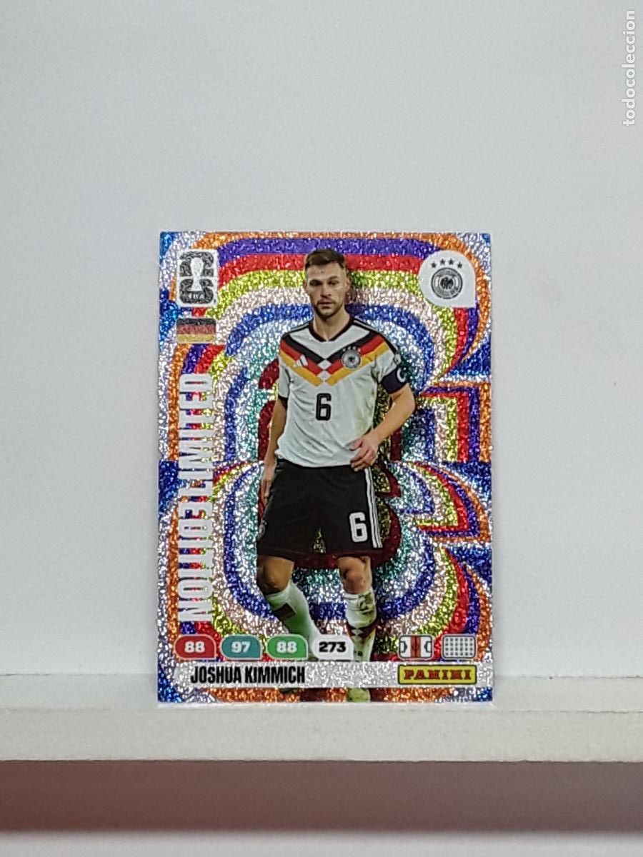 Cromos de f&uacute;tbol: ADRENALYN MUNDIAL 2026 WORLD CUP 26 ALBUM PANINI N LIMITADA ALEMANIA JOSHUA KIMMICH