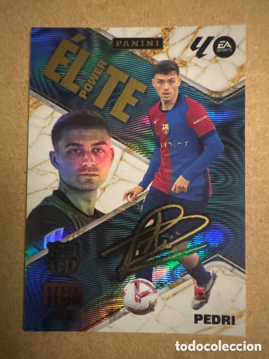 Cromos de f&uacute;tbol: #v P15 15 Pedri FC Barcelona ELITE Power Megacracks 25 26 2025 2026 MGK