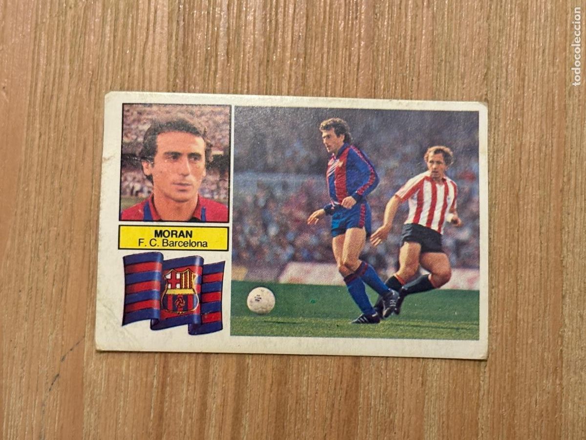 Cromos de f&uacute;tbol: 5. CROMO LIGA ESTE DESPEGADO 82-83 1982-83 MOR&Aacute;N BARCELONA SIN FCB